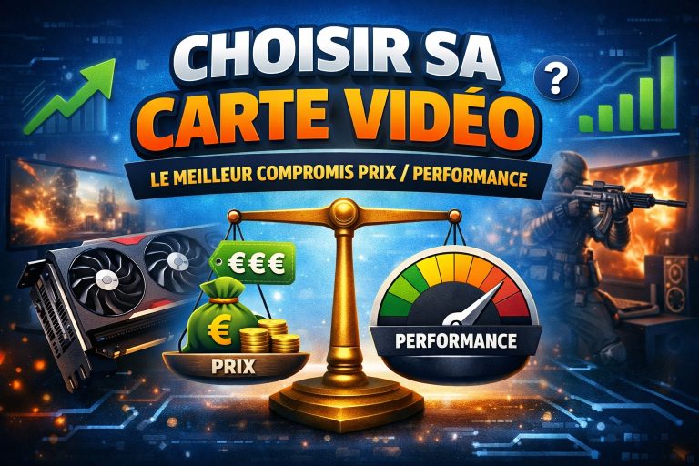 Comment choisir une carte vidéo : trouver le bon compromis entre prix et performance