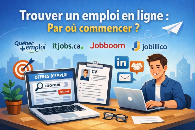 Trouver un emploi en ligne : par où commencer ?