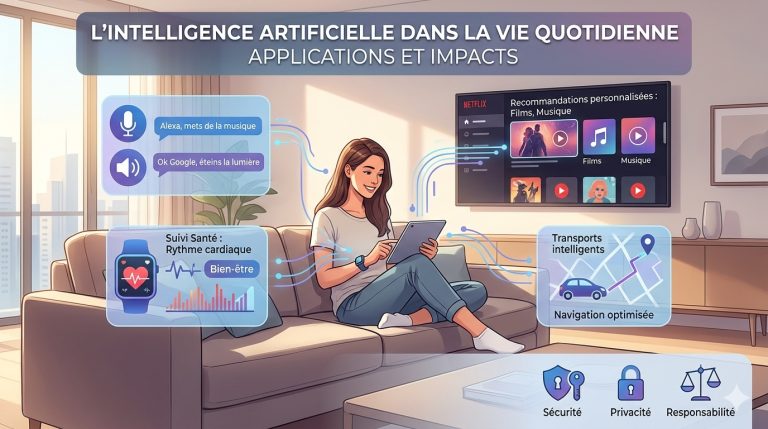 L’intelligence artificielle dans la vie quotidienne                                         applications et impacts