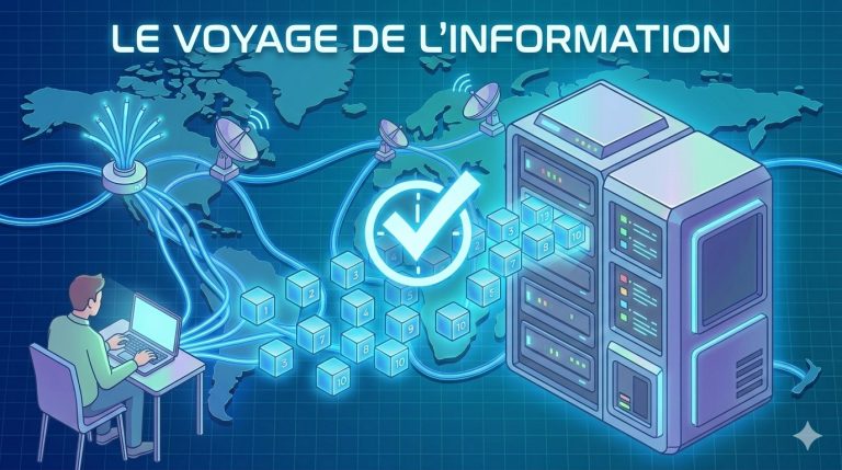 Comment une information voyage sur Internet après un simple clic ?