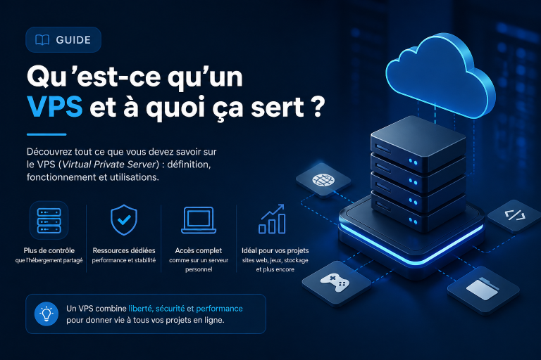 Qu’est-ce qu’un VPS et à quoi ça sert ?